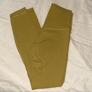 Lululemon Align 25” Leggings Mustard Yellow